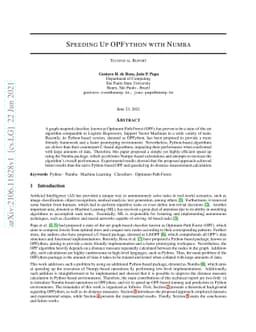 Speeding Up OPFython with Numba