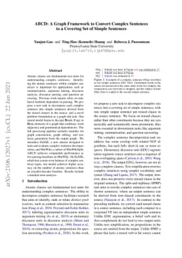 ABCD: A Graph Framework to Convert Complex Sentences to a Covering Set
  of Simple Sentences
