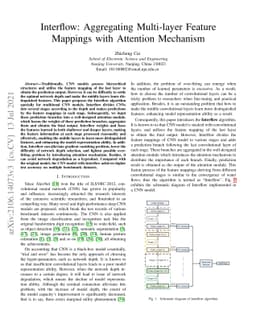 Interflow: Aggregating Multi-layer Feature Mappings with Attention
  Mechanism