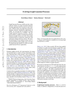 Evolving-Graph Gaussian Processes