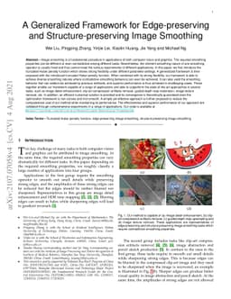 A Generalized Framework for Edge-preserving and Structure-preserving
  Image Smoothing
