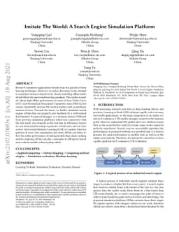 Imitate TheWorld: A Search Engine Simulation Platform