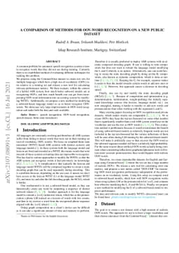 A Comparison of Methods for OOV-word Recognition on a New Public Dataset