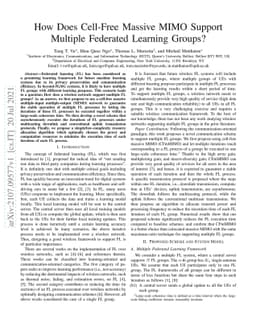 How Does Cell-Free Massive MIMO Support Multiple Federated Learning
  Groups?