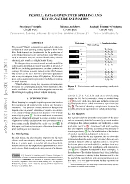 PKSpell: Data-Driven Pitch Spelling and Key Signature Estimation