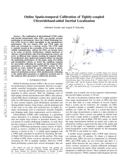 Online Spatio-temporal Calibration of Tightly-coupled
  Ultrawideband-aided Inertial Localization