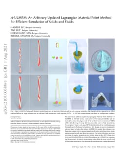 A-ULMPM: An Arbitrary Updated Lagrangian Material Point Method for
  Efficient Simulation of Solids and Fluids