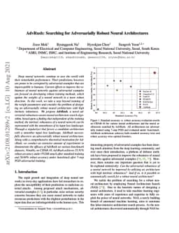 AdvRush: Searching for Adversarially Robust Neural Architectures