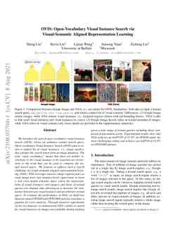 OVIS: Open-Vocabulary Visual Instance Search via Visual-Semantic Aligned
  Representation Learning