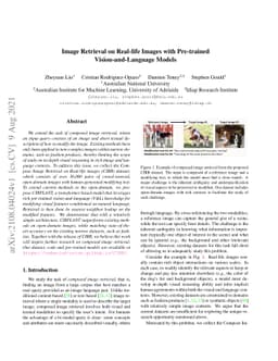 Image Retrieval on Real-life Images with Pre-trained Vision-and-Language
  Models