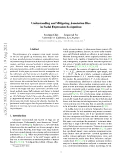 Understanding and Mitigating Annotation Bias in Facial Expression
  Recognition
