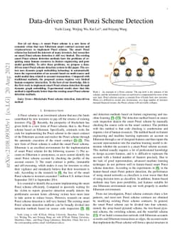 Data-driven Smart Ponzi Scheme Detection