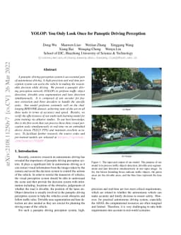 YOLOP: You Only Look Once for Panoptic Driving Perception