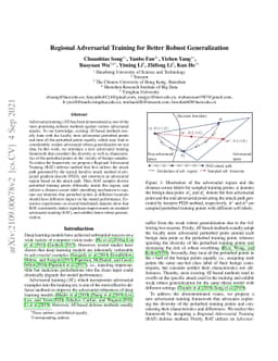 Regional Adversarial Training for Better Robust Generalization