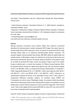 Anatomical-Guided Attention Enhances Unsupervised PET Image Denoising
  Performance
