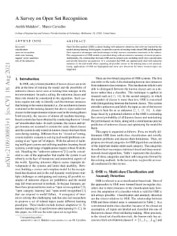 A Survey on Open Set Recognition