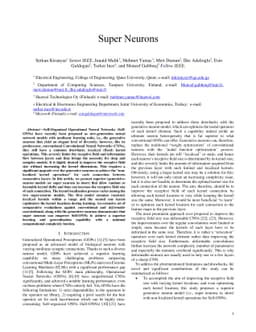 Super Neurons