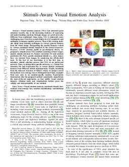 Stimuli-Aware Visual Emotion Analysis