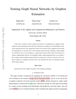 Training Graph Neural Networks by Graphon Estimation