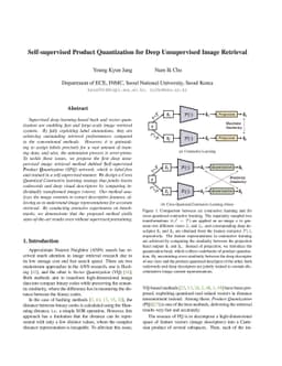 Self-supervised Product Quantization for Deep Unsupervised Image
  Retrieval