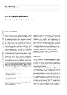 Multiscale Laplacian Learning