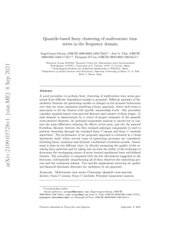 Quantile-based fuzzy clustering of multivariate time series in the
  frequency domain