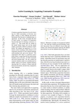 Active Learning by Acquiring Contrastive Examples