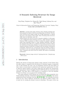 A Semantic Indexing Structure for Image Retrieval