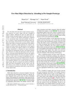Few-Shot Object Detection by Attending to Per-Sample-Prototype