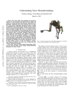 Understanding Xacro Misunderstandings