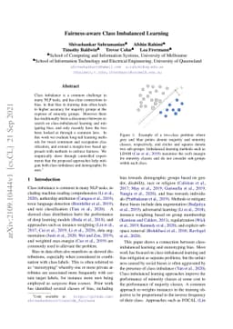 Fairness-aware Class Imbalanced Learning