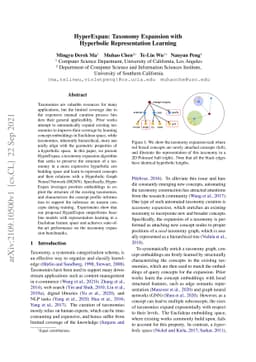 HyperExpan: Taxonomy Expansion with Hyperbolic Representation Learning