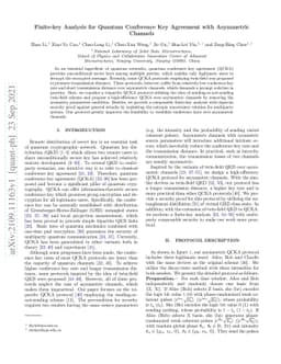 Finite-key Analysis for Quantum Conference Key Agreement with Asymmetric
  Channels