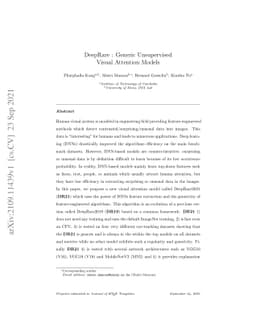 DeepRare: Generic Unsupervised Visual Attention Models
