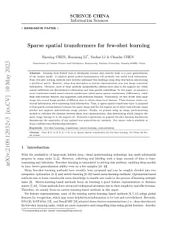 Sparse Spatial Transformers for Few-Shot Learning