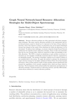 Graph Neural Network-based Resource Allocation Strategies for
  Multi-Object Spectroscopy