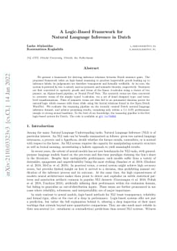A Logic-Based Framework for Natural Language Inference in Dutch