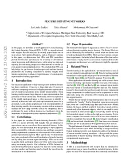 Feature Imitating Networks
