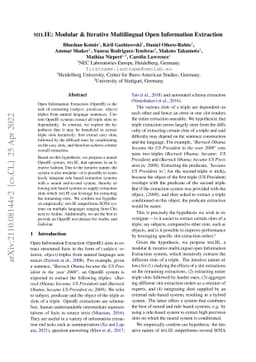 milIE: Modular & Iterative Multilingual Open Information Extraction