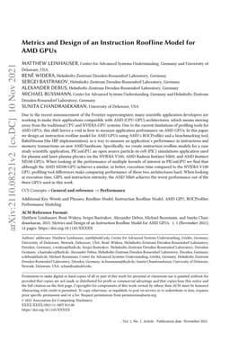 Metrics and Design of an Instruction Roofline Model for AMD GPUs