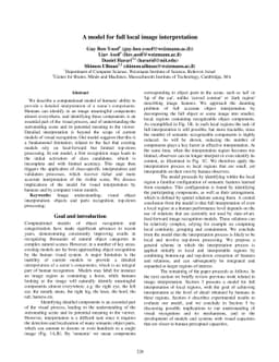 A model for full local image interpretation