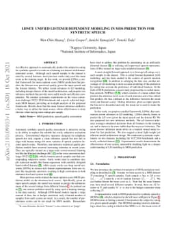 LDNet: Unified Listener Dependent Modeling in MOS Prediction for
  Synthetic Speech