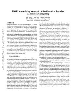 SOAR: Minimizing Network Utilization with Bounded In-network Computing