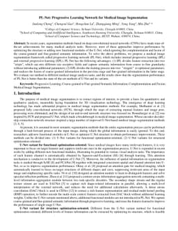 PL-Net: Progressive Learning Network for Medical Image Segmentation