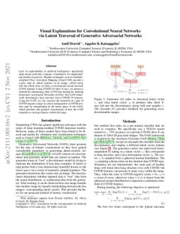 Visual Explanations for Convolutional Neural Networks via Latent
  Traversal of Generative Adversarial Networks