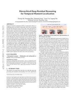 Hierarchical Deep Residual Reasoning for Temporal Moment Localization