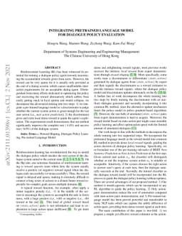 Integrating Pretrained Language Model for Dialogue Policy Learning