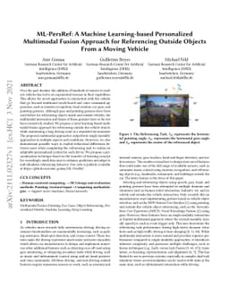 ML-PersRef: A Machine Learning-based Personalized Multimodal Fusion
  Approach for Referencing Outside Objects From a Moving Vehicle