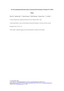Tea Chrysanthemum Detection under Unstructured Environments Using the
  TC-YOLO Model