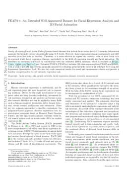 FEAFA+: An Extended Well-Annotated Dataset for Facial Expression
  Analysis and 3D Facial Animation